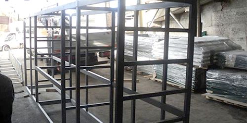 фото изготовление и окраска металлоконструкций для компании водеко