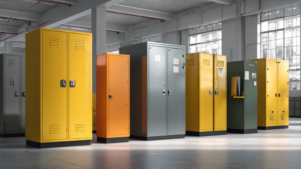 металлический шкаф