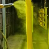 Порошковая покраска. Рама для ограждения фото 2