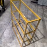 Порошковая покраска. Каркас торгового стеллажа для кухонного острова фото 4